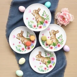 The Lakeside Collection Floral Easter Bunny Tabletop Serving For Entertaining Home Decor - Floral Butterfly Napkin Holder -The Collective Goods GUEST 6cc1f5d4 8e38 427d 9c75 ad78401c09d3