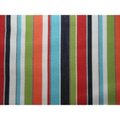 The Hamptons Collection 144” Orange And Green Striped Two Person Brazilian Sunbrella Hammock -The Collective Goods GUEST 71e3feee c684 4a66 8b99 253748c15b73