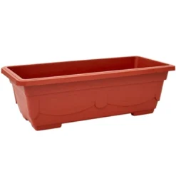 The Lakeside Collection Terracotta-Style Window Box Planter -The Collective Goods GUEST 72e53ed8 0425 4caa b304 6853c5518bef