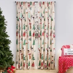 The Lakeside Collection Merry Catmas Window Panels -The Collective Goods GUEST 73f6e61a 4ed3 4e13 b23c 8039b382127d