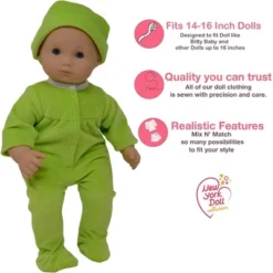 The New York Doll Collection Baby Doll Clothing Set