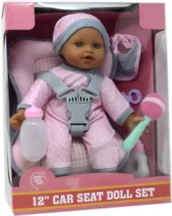The New York Doll Collection 12 Inch Car Seat Doll Set -The Collective Goods GUEST 77b271db 466b 4166 ad52 8cb96fca1d7d