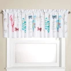 The Lakeside Collection Gone To The Beach Bath Collection - Valance