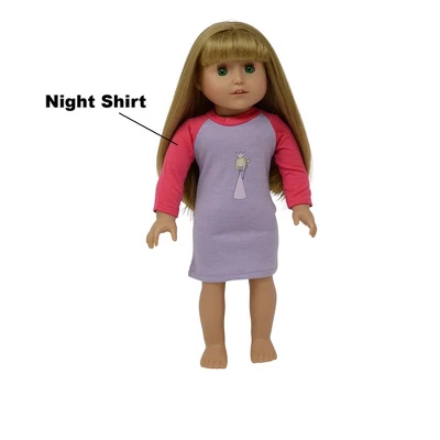The New York Doll Collection Doll Four Pajamas Set 5 The New York Doll Collection Doll Four Pajamas Set - Image 3