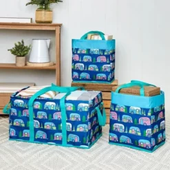 The Lakeside Collection Everyday Storage Bin Set 3 Pc. - Camper -The Collective Goods GUEST 7dc11af0 c86f 4097 ad8c 2efceb48f30e