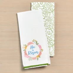 The Lakeside Collection Embroidered Kitchen Towels Religious Set Of 2 -The Collective Goods GUEST 7e5e7faa fb95 4d12 b292 0d4cc4af9e8d