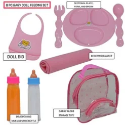 The New York Doll Collection Baby Doll Feeding Set -The Collective Goods GUEST 83077e4d 11e0 4b1e 928d 07af78e4f9b9