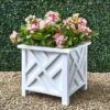 The Lakeside Collection Chippendale Style Planter For Outdoors - Snap Together Design