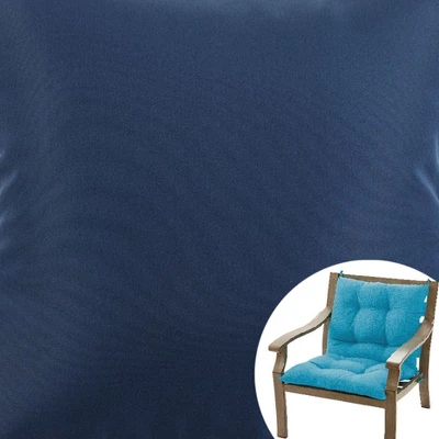 The Lakeside Collection Solid Outdoor Cushion Collection - Navy High Chair 4 The Lakeside Collection Solid Outdoor Cushion Collection - Navy High Chair - Image 2