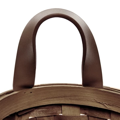 The Lakeside Collection Woven Farmhouse Basket-Look Plastic Bag Dispenser For Kitchen 5 The Lakeside Collection Woven Farmhouse Basket-Look Plastic Bag Dispenser For Kitchen - Image 3