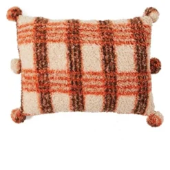 Harvest Accent Throw Pillow With Texture And Pom-Poms -The Collective Goods GUEST 87c1f4cd 7c5a 4344 98fa 843f2de0c690