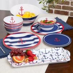 The Lakeside Collection Lake Melamine Dinnerware - Large Serving Bowl 6 The Lakeside Collection Lake Melamine Dinnerware - Large Serving Bowl -The Collective Goods GUEST 87d21804 ffaa 4a66 a2d1 d757dc67fb6b