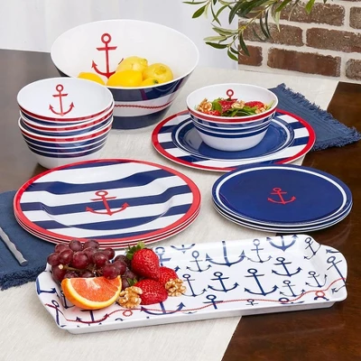The Lakeside Collection Lake Melamine Dinnerware - Platter 3 The Lakeside Collection Lake Melamine Dinnerware - Platter - Image 2