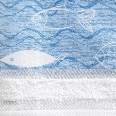 The Lakeside Collection Bluefin Bay Bathroom Collection - Set Of 2 Hand Towels 6 The Lakeside Collection Bluefin Bay Bathroom Collection - Set Of 2 Hand Towels - Image 4