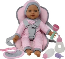 The New York Doll Collection 12 Inch Car Seat Doll Set -The Collective Goods GUEST 90c4dca6 bcca 40a2 ac6c 645885d9a98e