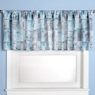 The Lakeside Collection Love Is Bathroom Collection - Valance 3 The Lakeside Collection Love Is Bathroom Collection - Valance