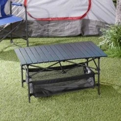 The Lakeside Collection Outdoor Portable Table -The Collective Goods GUEST 95d212b8 e77b 43e4 a6ff a1de75be1eb7