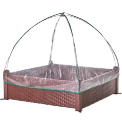 The Lakeside Collection Raised Garden Bed With Greenhouse Cover -The Collective Goods GUEST 964dc753 177b 4bbc 98dd 2cf9846f1cd2