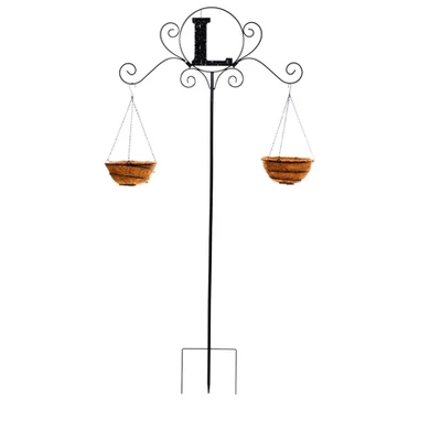 The Lakeside Collection Monogram Double Planter Stakes 4 The Lakeside Collection Monogram Double Planter Stakes - Image 2