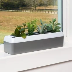 The Lakeside Collection Windowsill Herb Planter - Self Watering -The Collective Goods GUEST 97c0d50a b3e0 466c 832d 56ca942933bb
