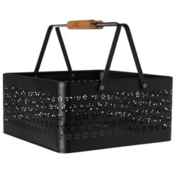 The Lakeside Collection Metal Storage Basket -The Collective Goods GUEST 9979fa88 9ba3 4ad6 8d11 adc21a837e44