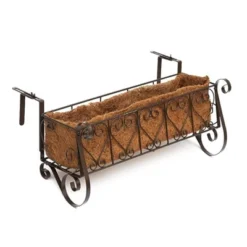 The Lakeside Collection Decorative Rail Or Fence Planters -The Collective Goods GUEST 99a8c727 7720 4eb9 9f77 d81bb4d44f56