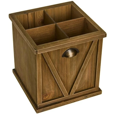 The Lakeside Collection Flatware And Napkin Holders - Wooden 4 The Lakeside Collection Flatware And Napkin Holders - Wooden - Image 2