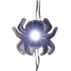 The Lakeside Collection Creepy Crawly Spiders - Spider String Lights