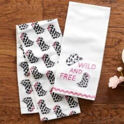 The Lakeside Collection Set Of 2 Cowgirl Themed Kitchen Towels 10 The Lakeside Collection Set Of 2 Cowgirl Themed Kitchen Towels -The Collective Goods GUEST 9f1e759b 352e 4069 8adb fa74838b40ea