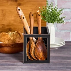 The Lakeside Collection Rustic Farmhouse Housewares Collection - Utensil Holder -The Collective Goods GUEST 9fc04edf 6269 41c5 8e9c 82bd023108a7