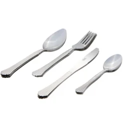 The Lakeside Collection 16-Pc. Gibson Stainless Steel Flatware 7 The Lakeside Collection 16-Pc. Gibson Stainless Steel Flatware -The Collective Goods GUEST a13e27b8 5e28 4919 a87a 682f769b9cc3