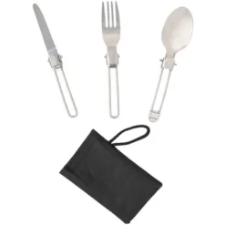 The Lakeside Collection Steel Folding Cutlery Set -The Collective Goods GUEST a1500369 8eb5 46ed aca6 eacdf30c004b