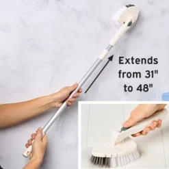 The Lakeside Collection Bathroom Scrubber Tile All Surface Lightweight Telescoping Pole -The Collective Goods GUEST a2b669a5 fa0a 435c a114 ecfc071f94a4