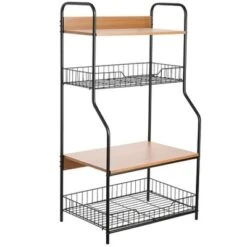 The Lakeside Collection Multi-Functional Kitchen Storage Rack -The Collective Goods GUEST a4adb0de 221e 488a 9944 44e7ddfc9244