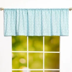 The Lakeside Collection Tisa Fish Bath Collection - Valance