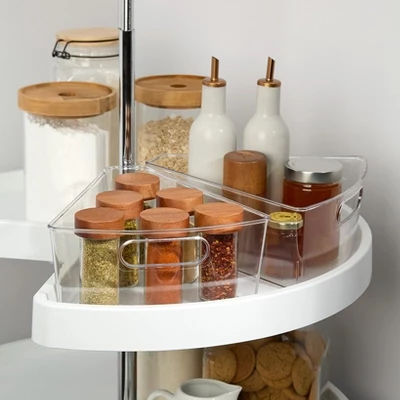 The Lakeside Collection 2-Pk. Lazy Susan Bins 5 The Lakeside Collection 2-Pk. Lazy Susan Bins - Image 3