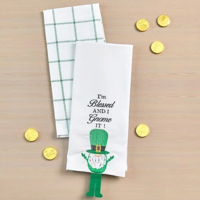 The Lakeside Collection Kitchen Towels St Patrick's Day Set Of 2 4 The Lakeside Collection Kitchen Towels St Patrick's Day Set Of 2 - Image 2