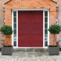 The Lakeside Collection Gray Big Box Planter -The Collective Goods GUEST b5cf2262 ad65 4a11 9a27 f9e1b2fe5d7b