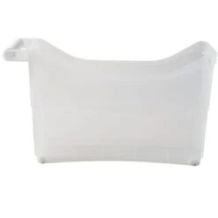 The Lakeside Collection Plastic Storage Bin With White Handle And Rolling Wheels For Kitchen, Pantry, Craft, Office Or Toy Organization 13 The Lakeside Collection Plastic Storage Bin With White Handle And Rolling Wheels For Kitchen, Pantry, Craft, Office Or Toy Organization -The Collective Goods GUEST b612570d e460 48e2 a0c9 0fc1fb263328