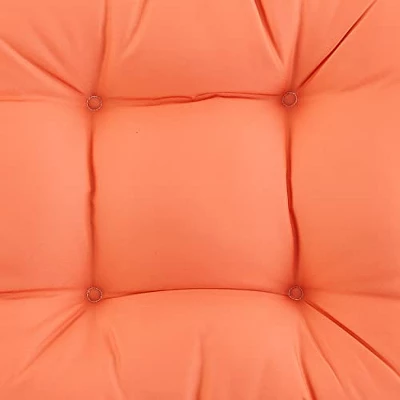 The Lakeside Collection Solid Outdoor Cushion Collection - Terr Cotta Wicker Settee 3 The Lakeside Collection Solid Outdoor Cushion Collection - Terr Cotta Wicker Settee