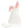 The Lakeside Collection Whimsical Spring Teal Bunny Easter Tabletop Collection - Serving Platter