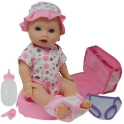 The New York Doll Collection 12 Inch Drink And Wet Potty Training Baby Doll -The Collective Goods GUEST bbb34fc1 1683 430d aa53 ea92f739bca3
