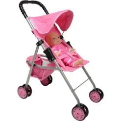 The New York Doll Collection Baby Doll Stroller - My First Toy Stroller For Kids 19 The New York Doll Collection Baby Doll Stroller - My First Toy Stroller For Kids -The Collective Goods GUEST bcd2f606 b925 410b 95a0 9ffe5a1004be