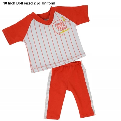 The New York Doll Collection 18 Inch Doll Baseball Set 5 The New York Doll Collection 18 Inch Doll Baseball Set - Image 3