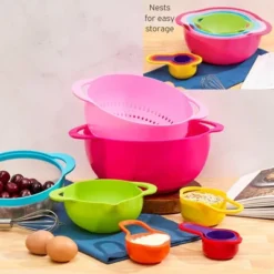 The Lakeside Collection Mixing Bowl And Measuring Cup Set -The Collective Goods GUEST c199c908 5f15 435f 926a e56bb945e733