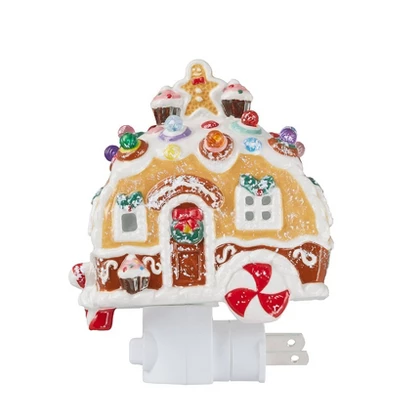 The Lakeside Collection Lighted Gingerbread Holiday Accents - Camper Night Light 3 The Lakeside Collection Lighted Gingerbread Holiday Accents - Camper Night Light