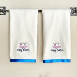 The Lakeside Collection Glamper Bathroom Collection - Set Of 2 Hand Towels 2 Pieces -The Collective Goods GUEST c2328144 5dcc 41be 8a18 8f936d000bef