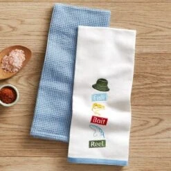 The Lakeside Collection Set Of 2 Embroidered Gone Fishing Kitchen Towels 10 The Lakeside Collection Set Of 2 Embroidered Gone Fishing Kitchen Towels -The Collective Goods GUEST c5f5dd52 583a 416e b6fd 92c74145c4a0