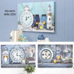 The Lakeside Collection Themed Lighted Wall Clocks - Lighthouse 13 The Lakeside Collection Themed Lighted Wall Clocks - Lighthouse -The Collective Goods GUEST c6930cfc eaf6 4d26 8cf7 fccd1ee9187a