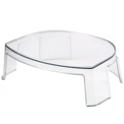 The Lakeside Collection Kitchen Storage Cabinet Pantry Countertop Organizers Clear Plastic - Clear Kitchen Rack Shelf